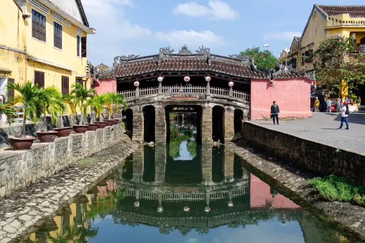 The Japanese Covered Bridge in Hội An Ancient Town