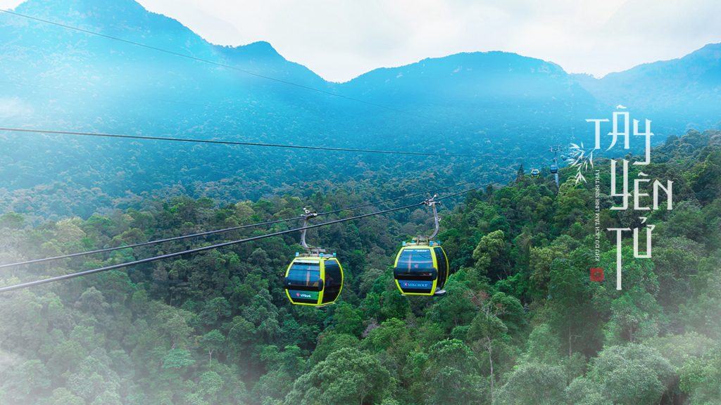 Cáp treo Tây Yên Tử