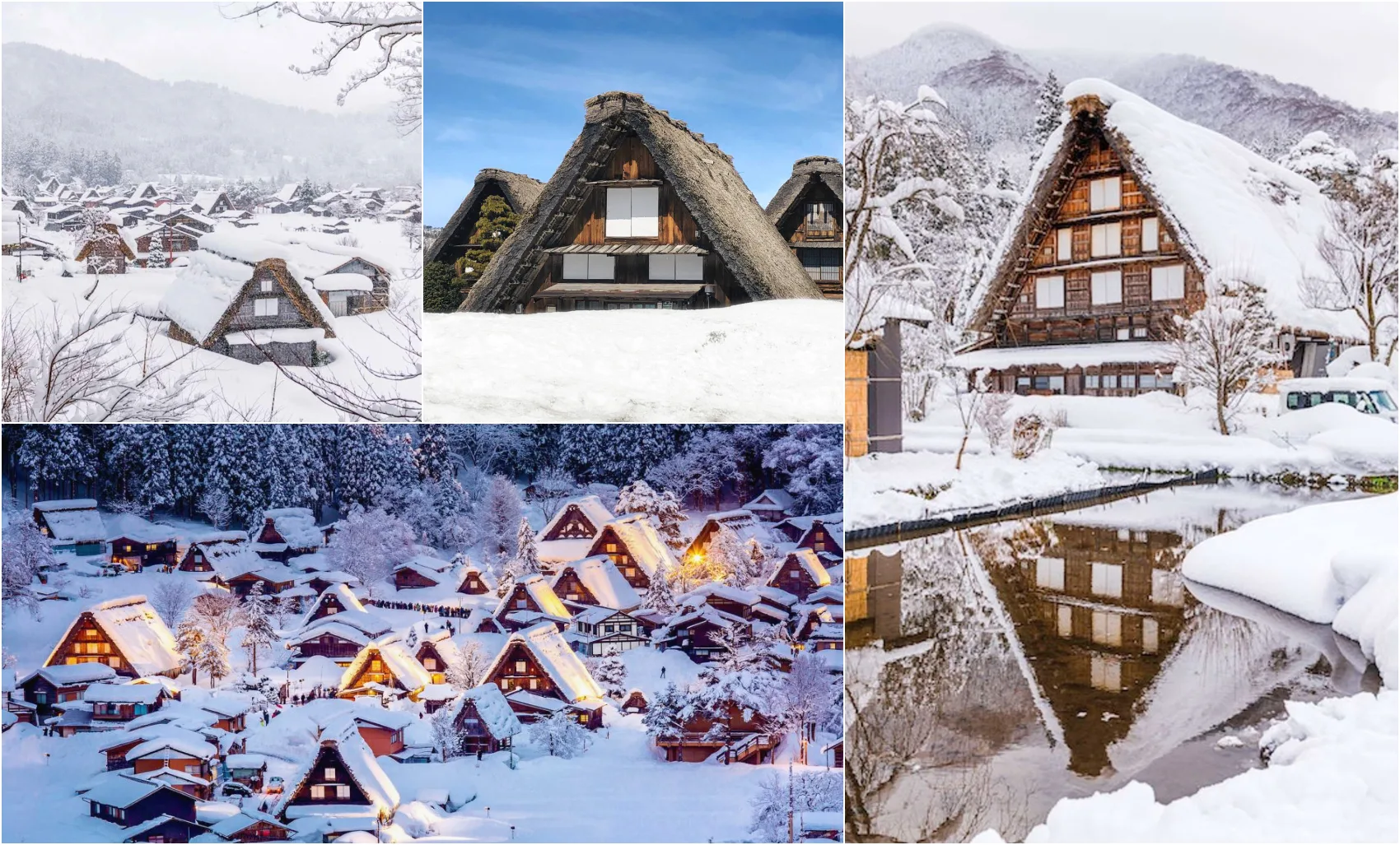 Ngỡ ngàng trước vẻ đẹp thiên đường tại ngôi làng cổ tích Shirakawa-go