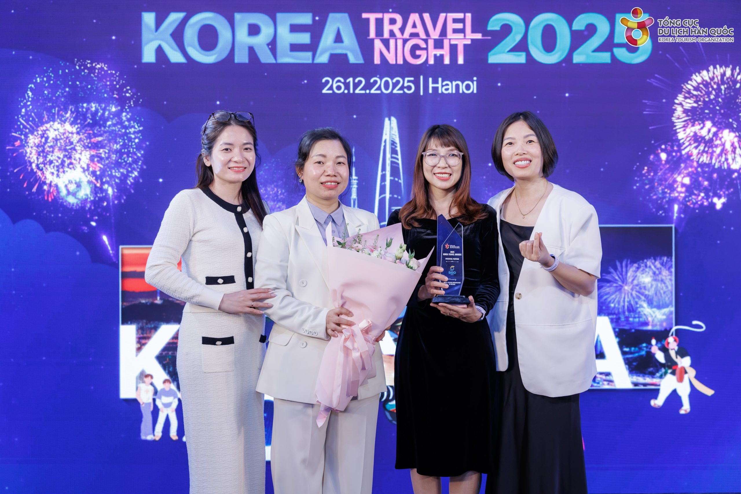 SGO DMC nhận giải thưởng “Đối tác triển vọng” từ KTO
