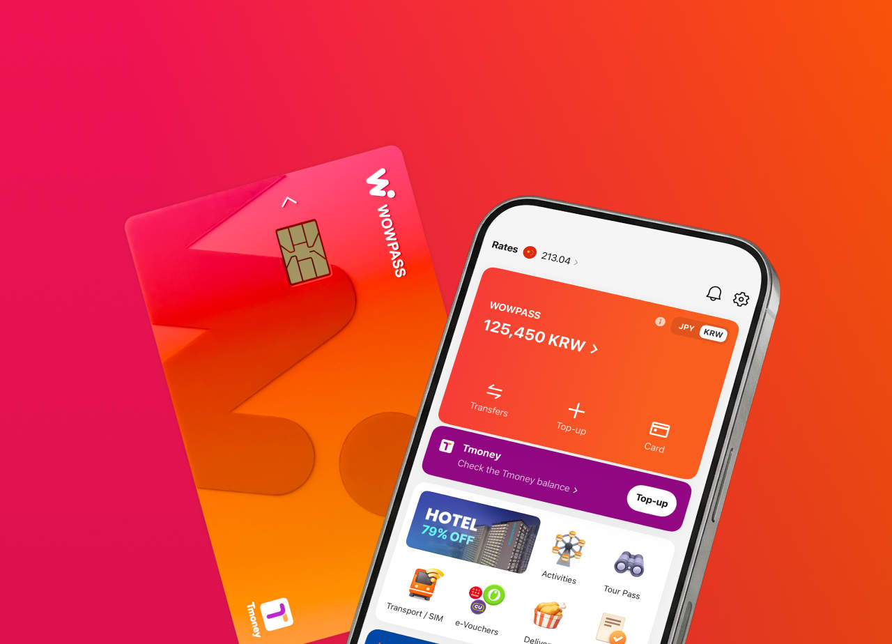 Thẻ WOWPASS: Bảo bối thanh toán khi du lịch Hàn Quốc