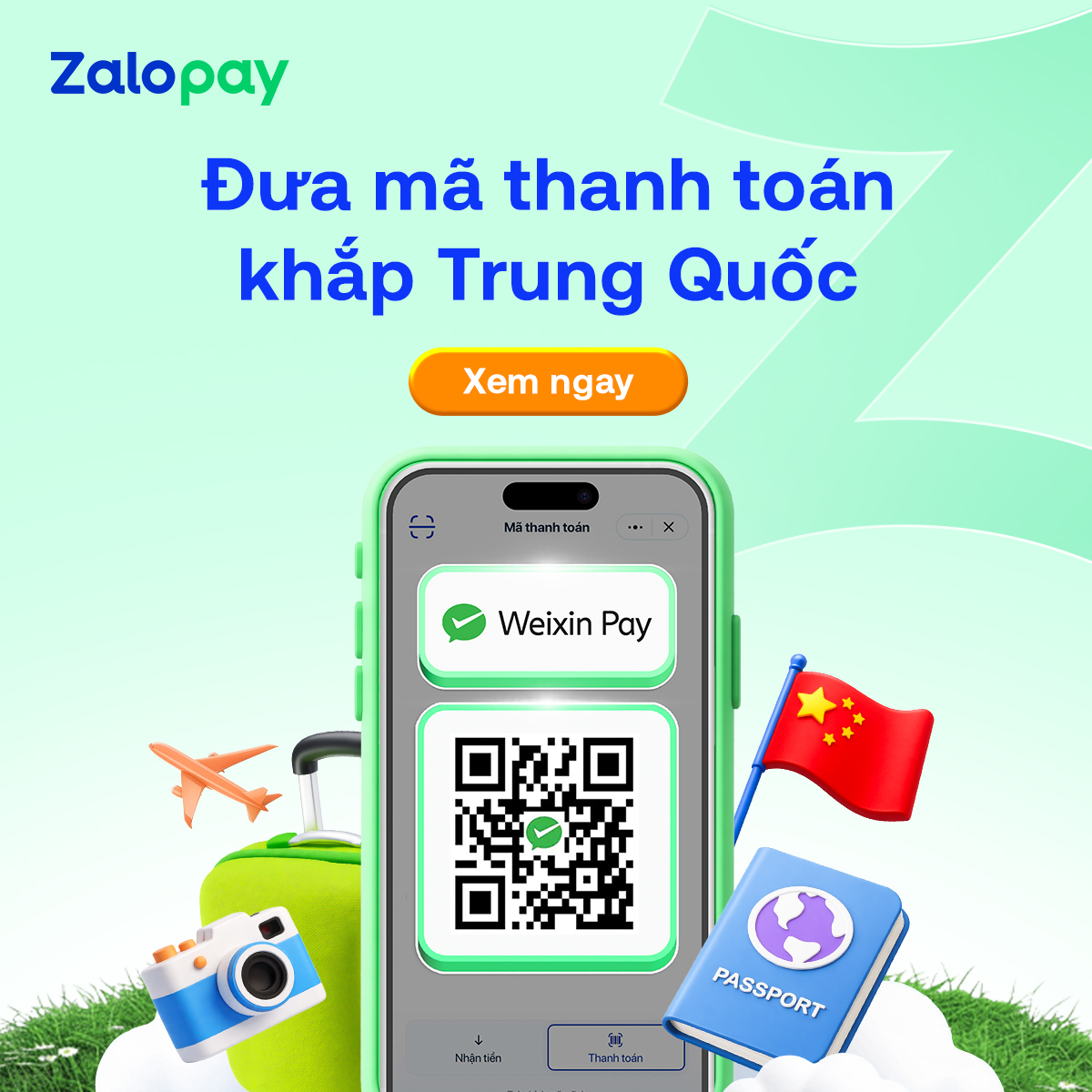 Hướng dẫn chi tiết cách thanh toán bằng ZaloPay khi du lịch Trung Quốc