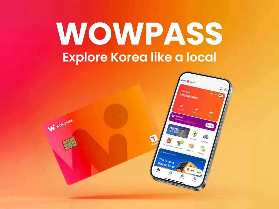 Thẻ WOWPASS: Bảo bối thanh toán khi du lịch Hàn Quốc