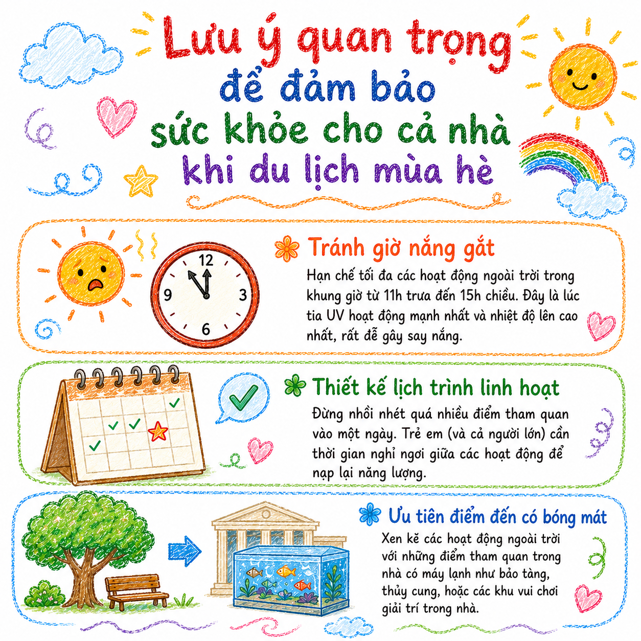 Kinh nghiệm du lịch mùa hè cho gia đình có con nhỏ: Tips quan trọng để cả nhà vui khỏe, không lo nắng nóng