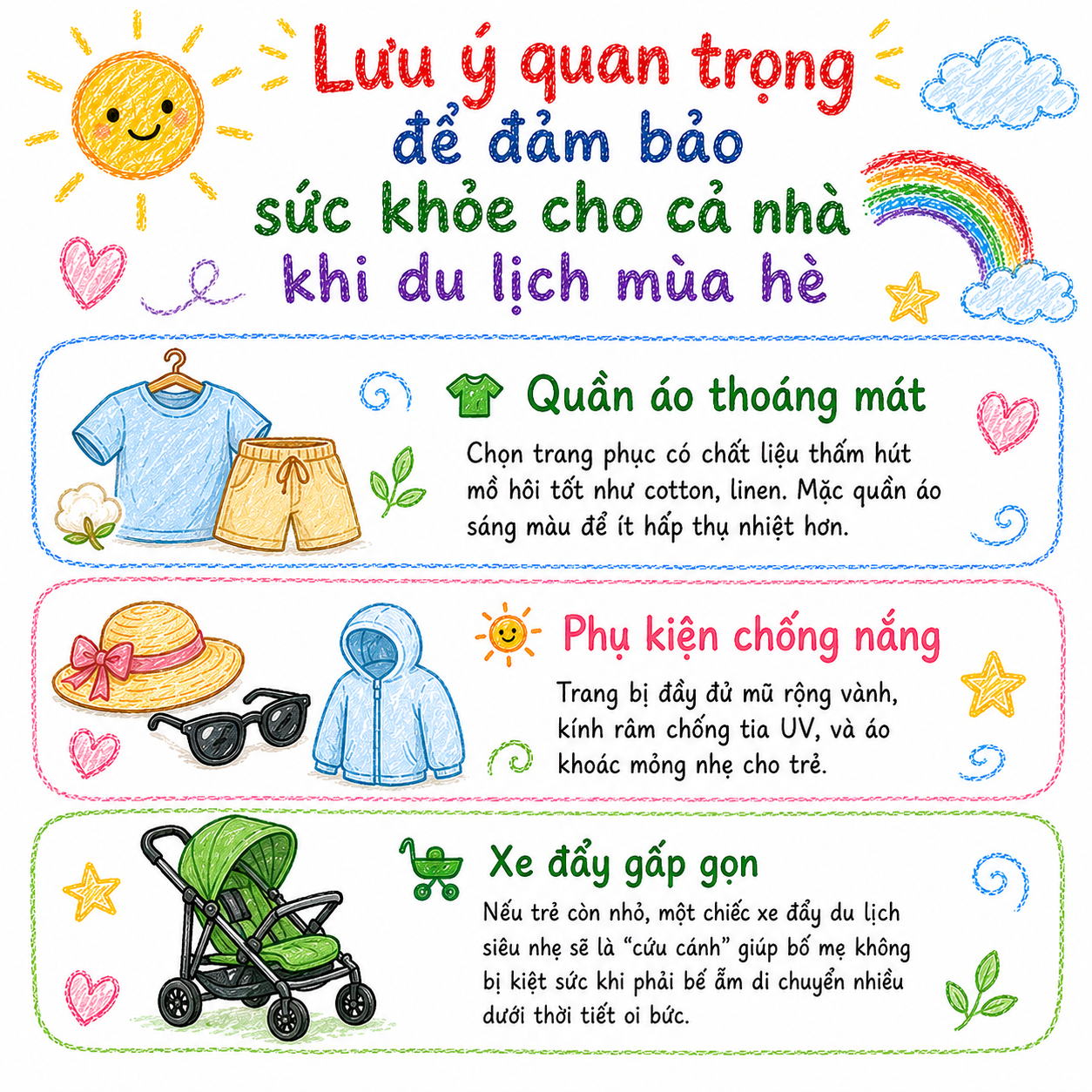 Kinh nghiệm du lịch mùa hè cho gia đình có con nhỏ: Tips quan trọng để cả nhà vui khỏe, không lo nắng nóng
